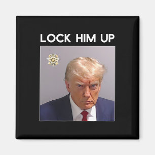 Aimant Donald Trump Coup De Mugshot Le Verrouiller Trump 
