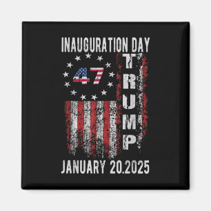 Aimant Donald Trump Jour D'Inauguration 2025 47 Th Trump 
