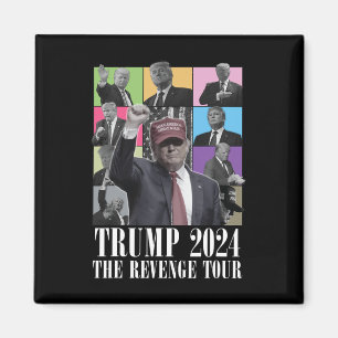 Aimant Donald Trump La Revenge Tour 2024 Pour Hommes Et F