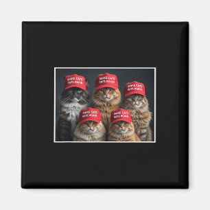 Aimant Donald Trump Rendre les chats en sécurité Casquett