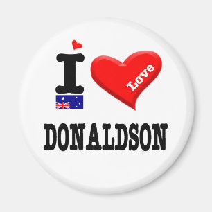 Aimant DONALDSON - I Love