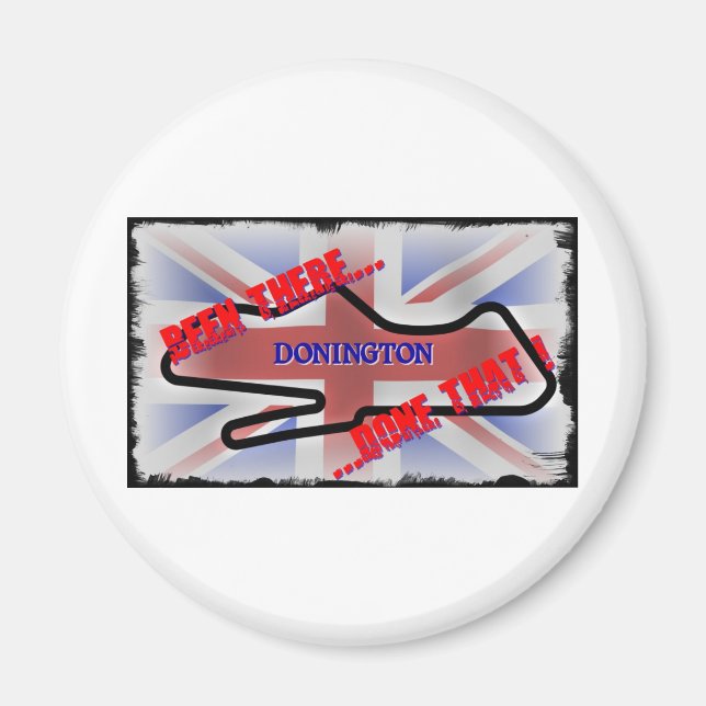 Aimant Donington - j'y suis allé... (Devant)