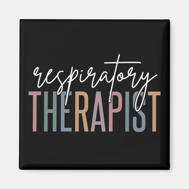 Aimant Dons d'un thérapeute respiratoire (Devant)