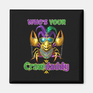 Aimant Dont le coût de la fête de l'écrevisse Mardi Gras