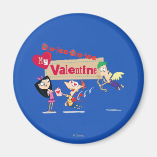 Aimant Doo-Bee ma Saint-Valentin