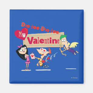 Aimant Doo-Bee ma Saint-Valentin