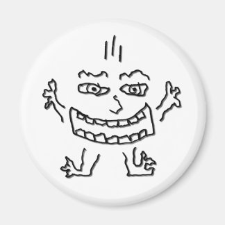 Aimant DoodleNut caractère sauvage 0002
