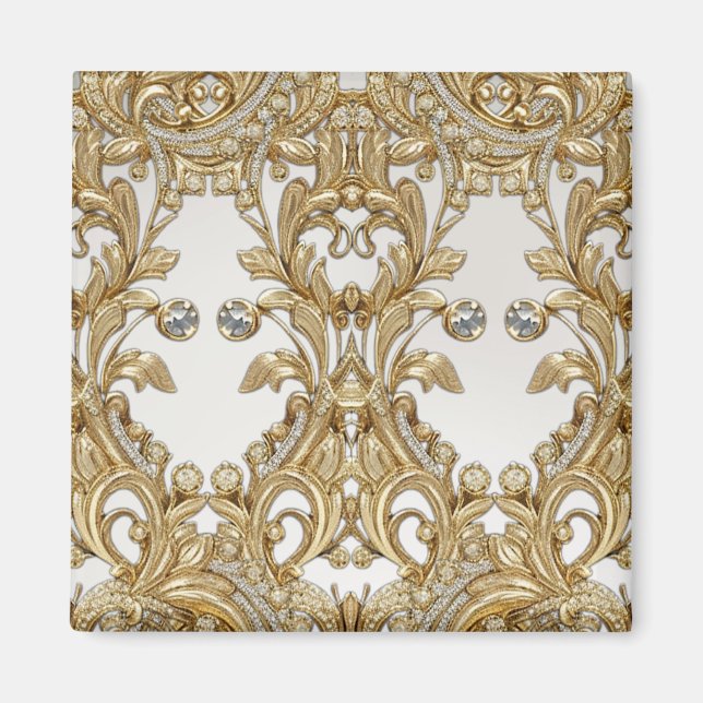 Aimant d'or décoratif (Devant)