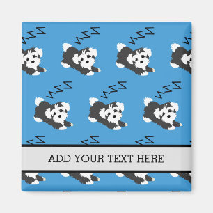 Aimant Dormir Havanais Chien Animaux Lover ZZZ Propriétai