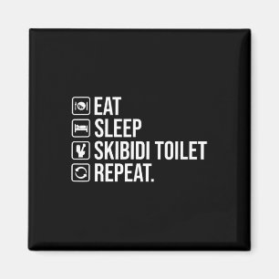 Aimant Dormir Skibidi Toilet Répéter Funny Skibidi Toil