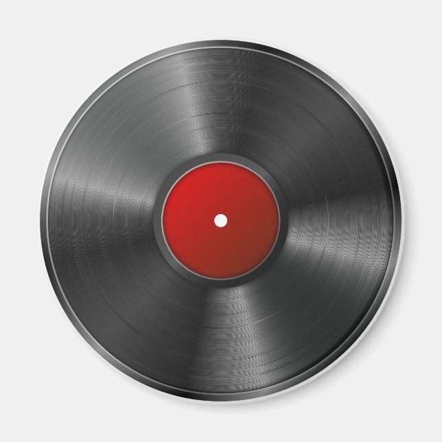 Aimant Dossier de vinyle (Devant)