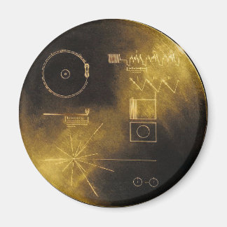 Aimant Dossier d'or du Voyager