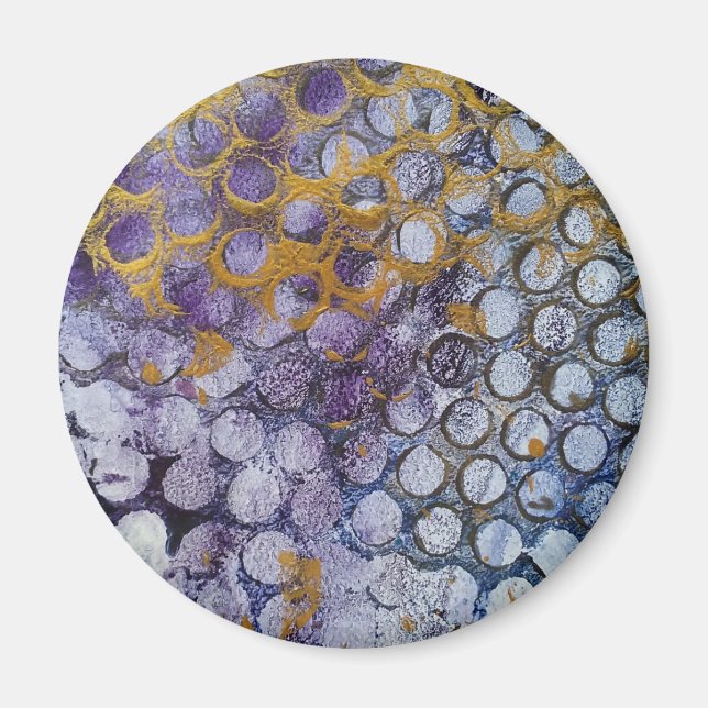 Aimant Dotty Spotty Abstrait (Devant)