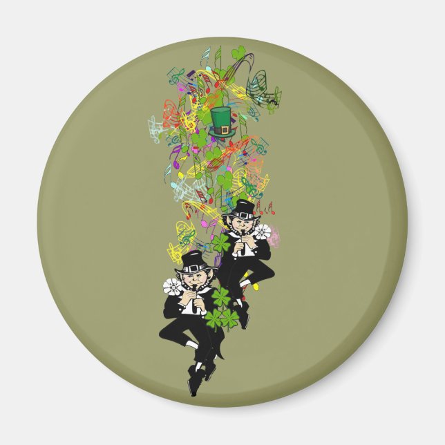 Aimant Double difficulté Lucky Irish Twins (Devant)