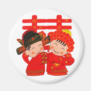 Aimant Double Eemoji du bonheur