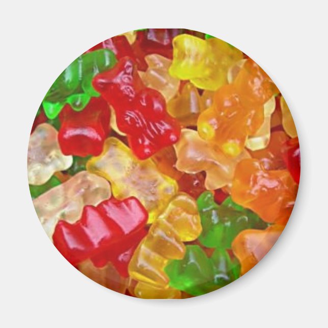 Aimant d'ours de gomme (Devant)