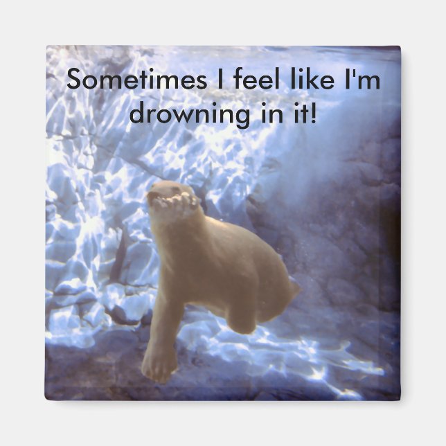 Aimant d'ours sous-marin (Devant)