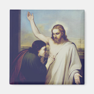 Aimant Douter de Saint Thomas par Silvestro Lega