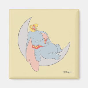 Aimant Doux Dumbo et Timothy Dormir