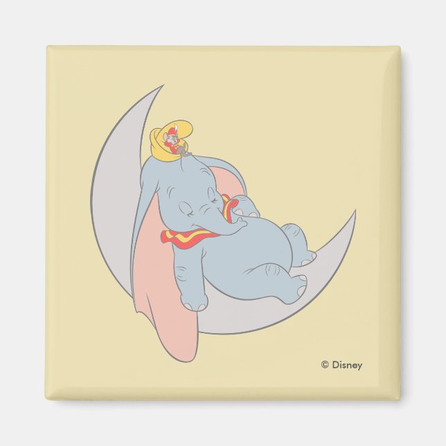 Aimant Doux Dumbo et Timothy Sleeping (Devant)