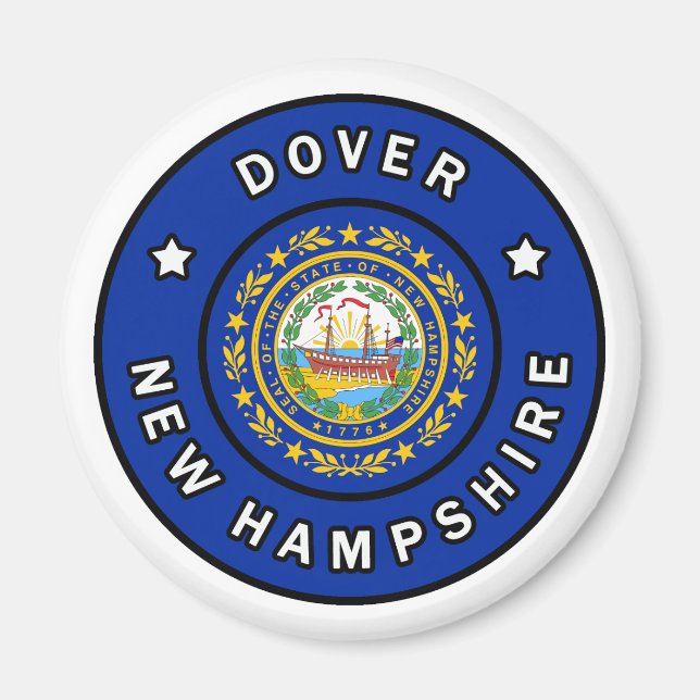 Aimant Dover New Hampshire (Devant)