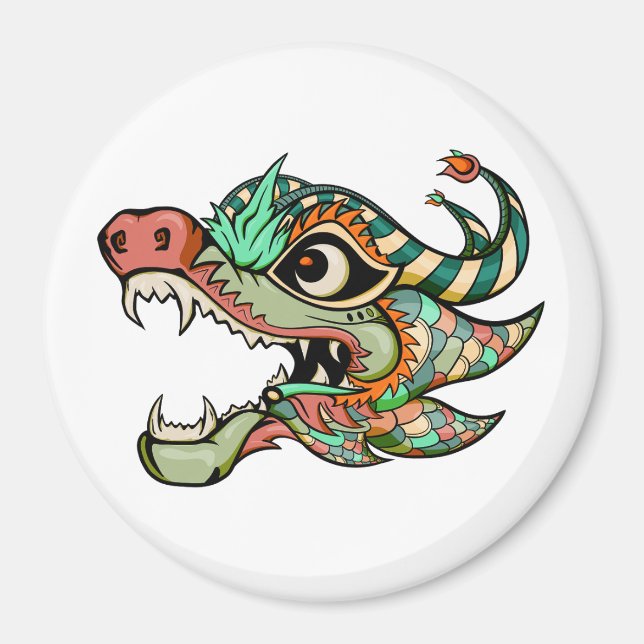 Aimant dragon (Devant)