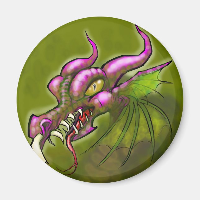 Aimant Dragon (Devant)