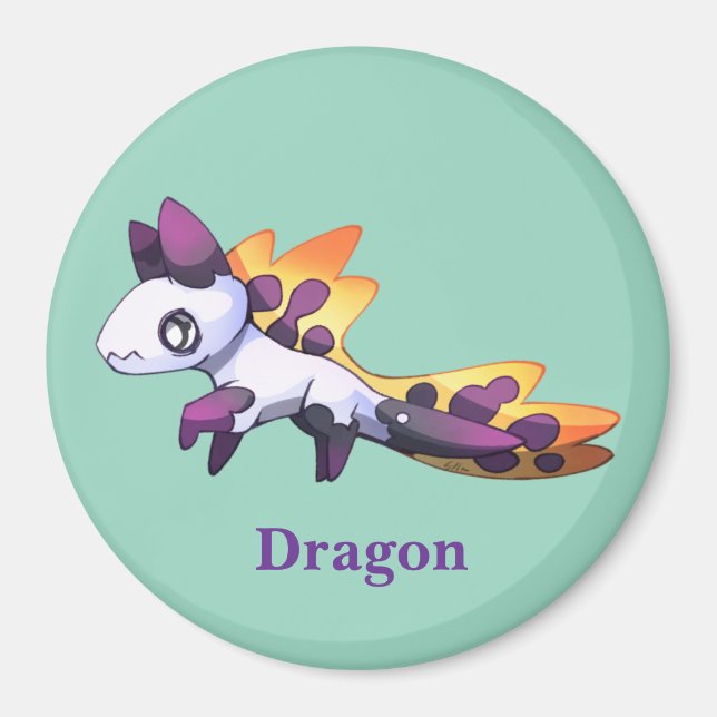 Aimant Dragon (Devant)
