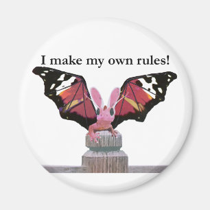 Aimant Dragon avec des oreilles de lapin