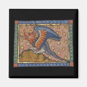 Aimant Dragon Bestiaire Médiéval c. 1270