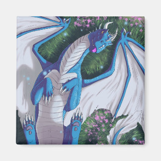 Aimant Dragon bleu