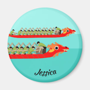 Aimant Dragon Boat Racing