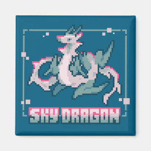Aimant Dragon céleste, pixel art