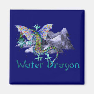 Aimant Dragon d'eau