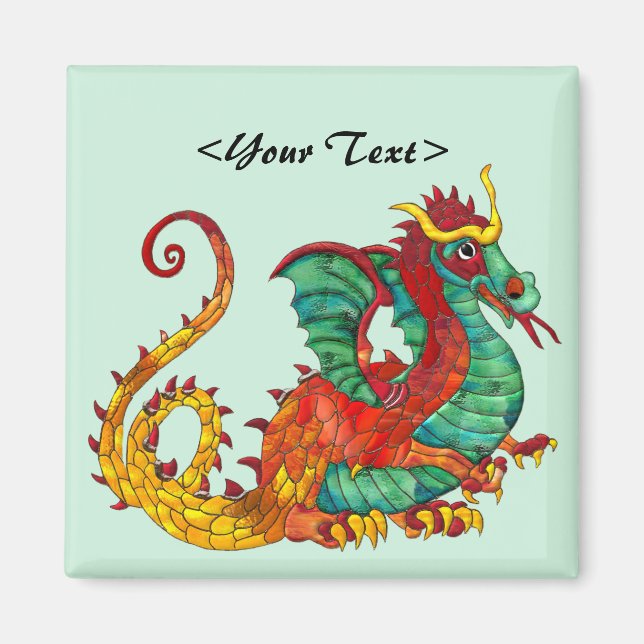 Aimant Dragon fire (Devant)