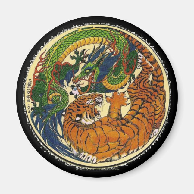 AIMANT DRAGON TIGER (Devant)