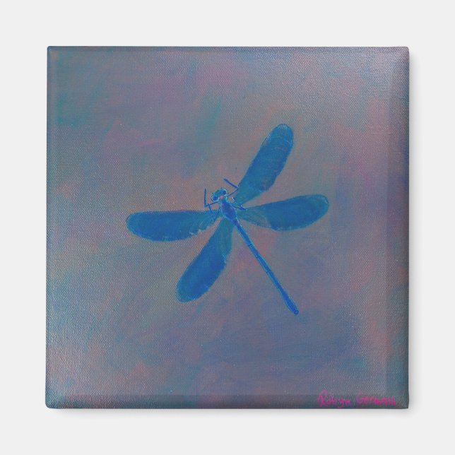 Aimant Dragonfly Indigo Dream (Devant)