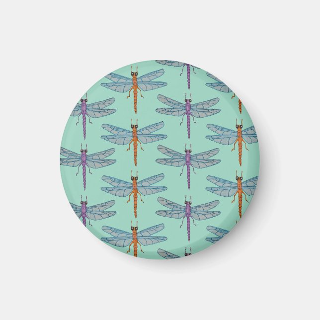Aimant Dragonfly pattern (Devant)