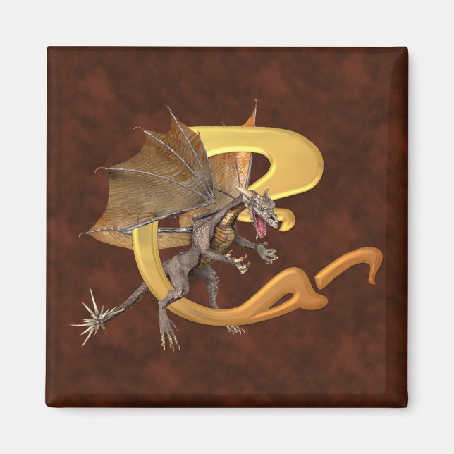 Aimant Dragonlore Initial C (Devant)
