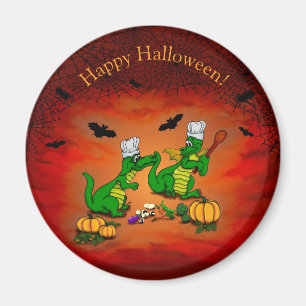Aimant Dragons - Joyeux Halloween ! Aujourd'hui je vais c