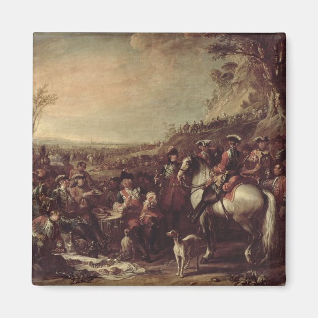 Aimant Dragons montés de la maison du roi, 1737 (oi (Devant)