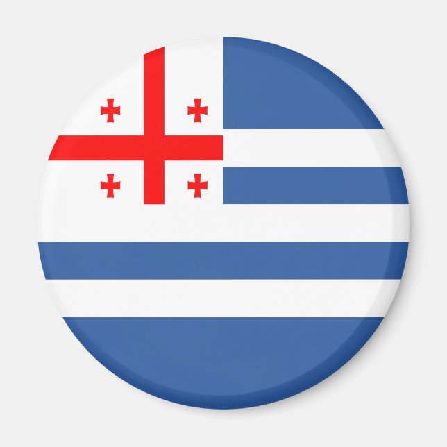 Aimant Drapeau Adjara Patriotique (Devant)