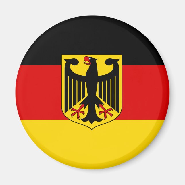 Aimant Drapeau allemand (Devant)
