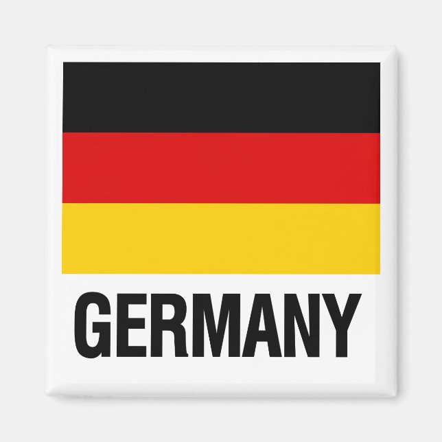 Aimant Drapeau allemand (Devant)