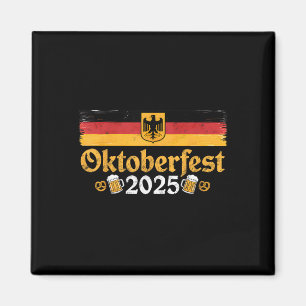 Aimant Drapeau allemand Eagle 2025 Vintage Festival Look