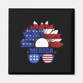 Aimant Drapeau Américain Merica 4 juillet Fête de l'Indép