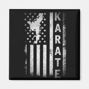 Aimant Drapeau Amérique Japon Arts Martiaux Ninja Cadeau