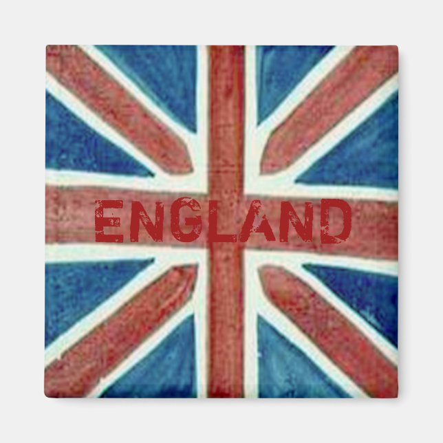 Aimant Drapeau anglais Union Jack (Devant)