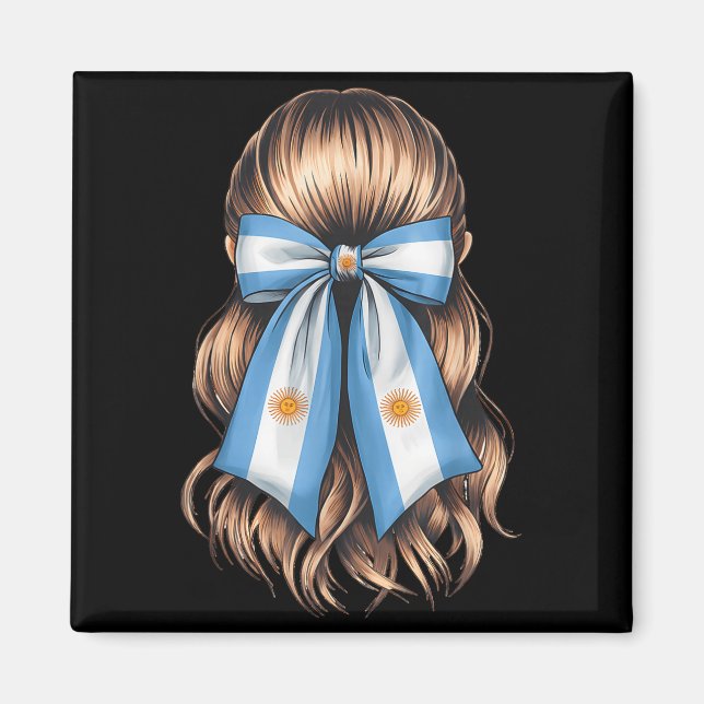 Aimant Drapeau argentin Fierté argentine  (Devant)