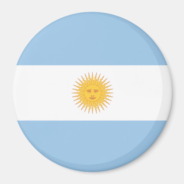 Aimant Drapeau Argentine (Devant)